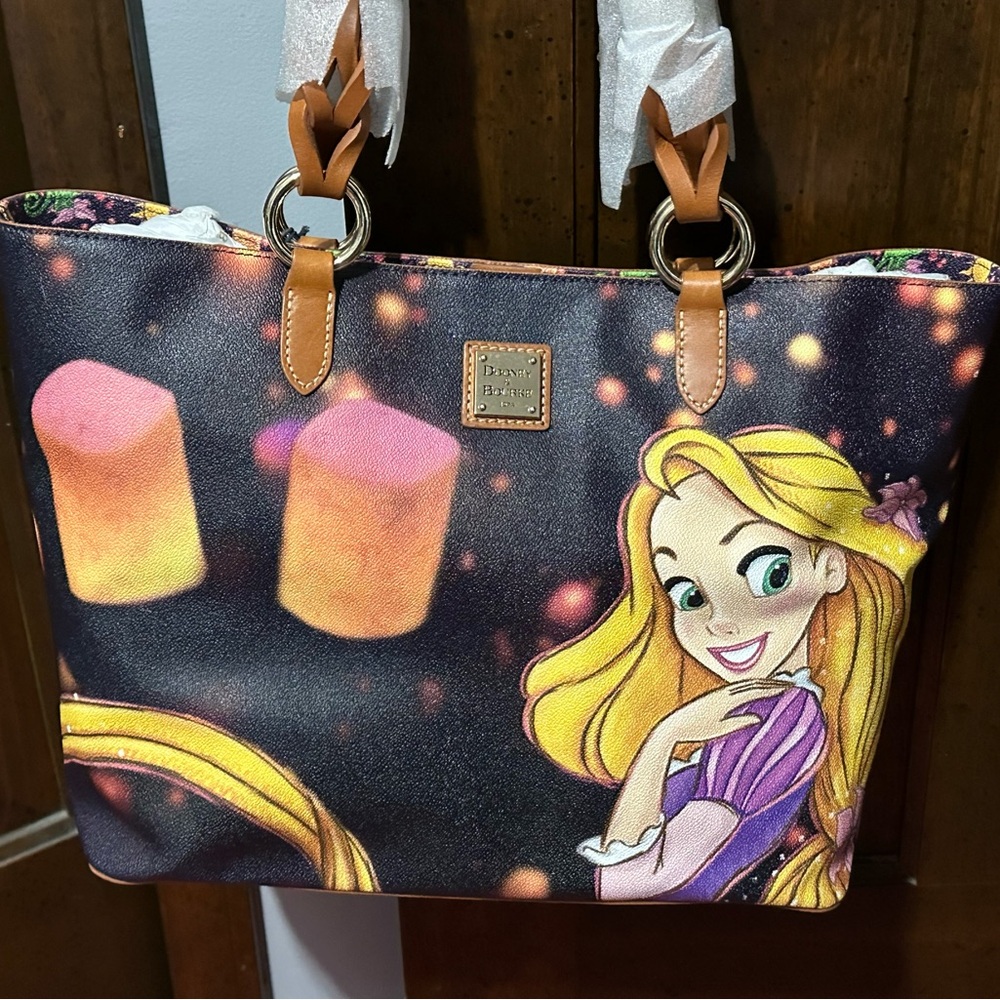 Dooney & Bourke Rapunzel Black Tote Bag